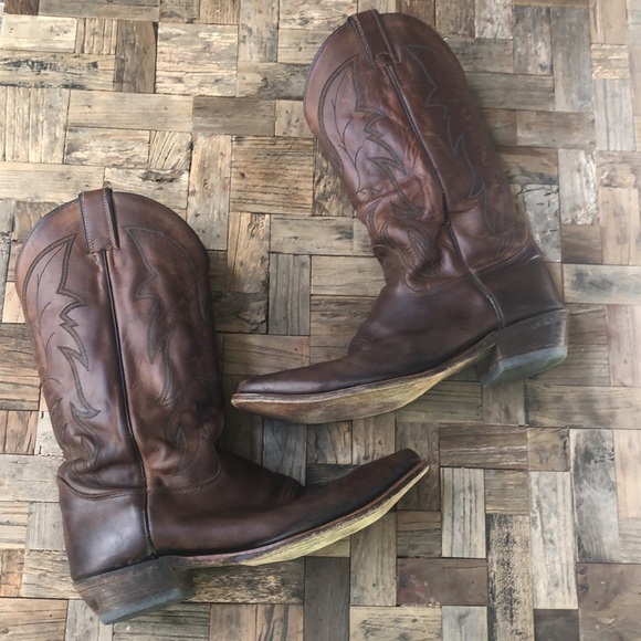 Justin Mens Classic Western Boots - Picture 3 of 16